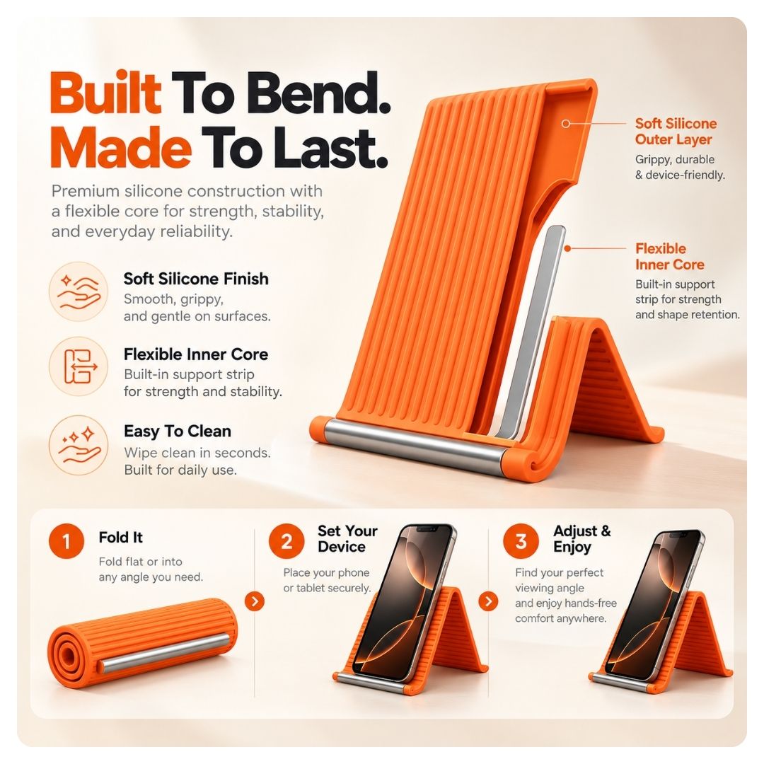 Flexi Silicone Gadget Stand
